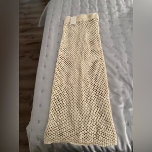 Monday Swimwear cape may crochet skirt